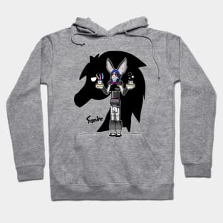 Black Horsewoman (Famine) Hoodie